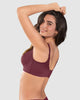 Sujetador de push up suave y cubrimiento alto en sisa y espalda Cover Bra#color_382-vino