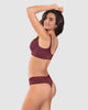 Sujetador de push up suave y cubrimiento alto en sisa y espalda Cover Bra#color_382-vino